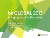beGLOBAL - Bringing Seoul To The Va...