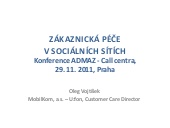 Zakaznicka pece v socialnich sitich...