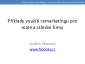 Příklady využití remarketingu pro m...